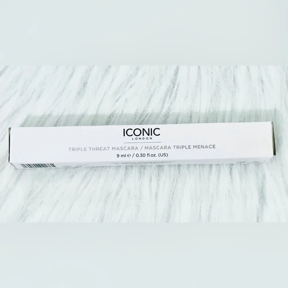 Iconic London Triple Threat Mascara, Black, NEW IN BOX‎
